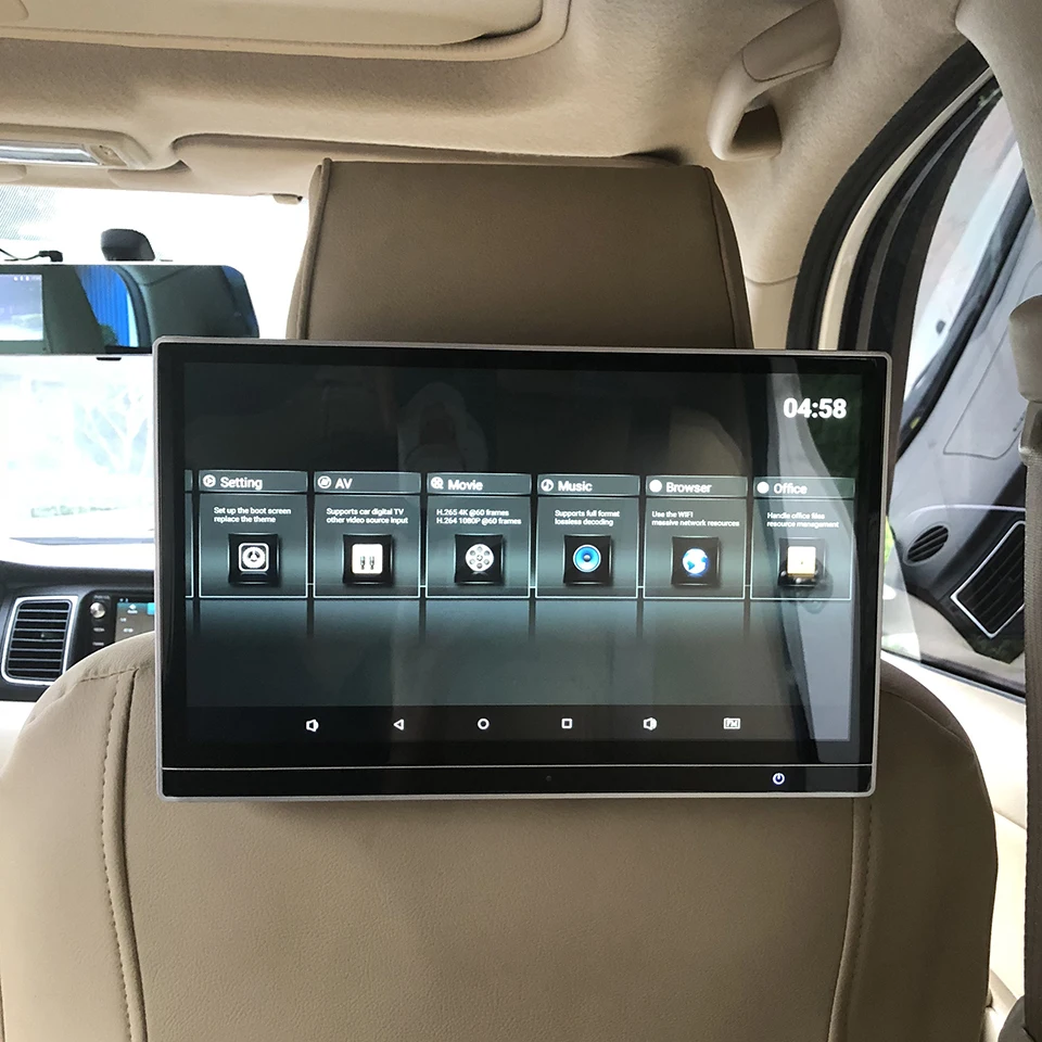 

2023 новый автомобильный специальный пользовательский стиль Android подголовник HDMI монитор для BMW 1 3 5 6 7 X1 X3 X5 X6 X7 развлекательная система заднего сиденья