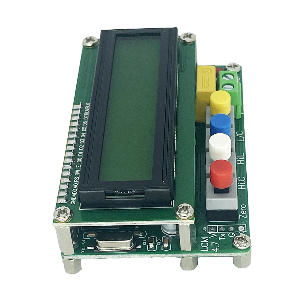 Inductive capacitance L/C meter, digital capacitance meter, LCD capacitance meter tester, mini USB interface with USB cable 6