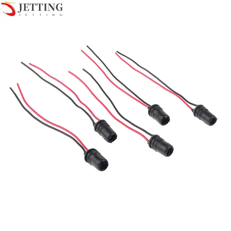 거치대 자동차 전구 소켓 익스텐션, T10 커넥터 램프, 자동차 트럭 소켓, LED 보트 거치대 소켓, T10, T15, 5 개