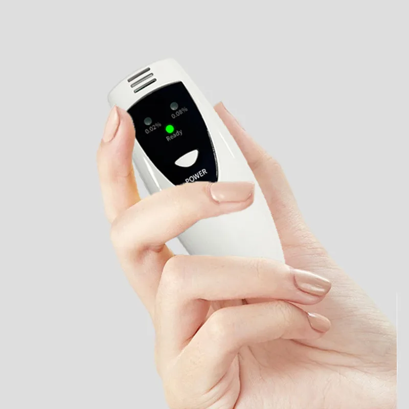 GREENWON Mini Accurate Portable Breath Alcohol Tester Breathalyzer Detector Meter AT-6388