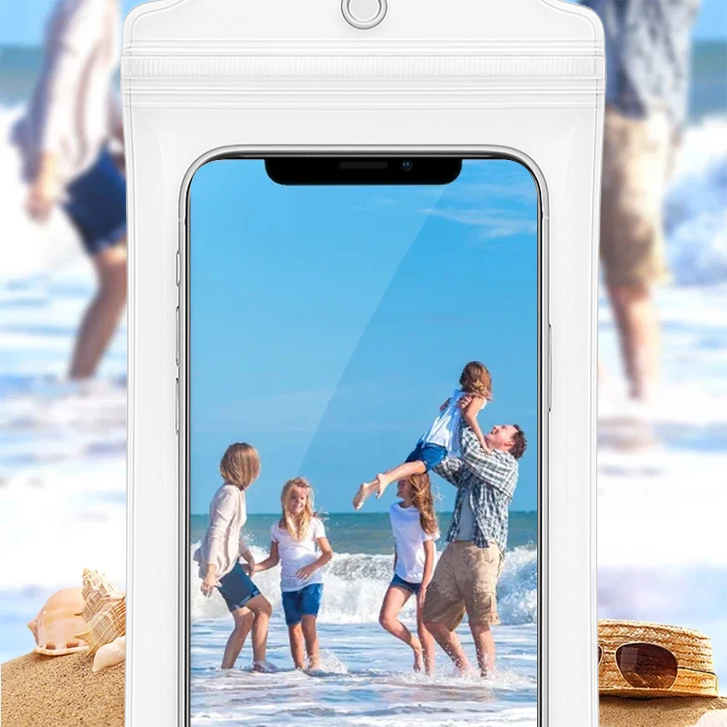 Waterproof Phone Case Bags Universal Underwater Protector for IPhone 17 16 Samsung Xiaomi Adjustable Secure Summer Beach Travel 6