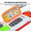Cash Register Toy Cashier Pretend Play With Calculator Colorful Children's Supermarket Checkout Role-Play Cashier Set For Kid Bo 5