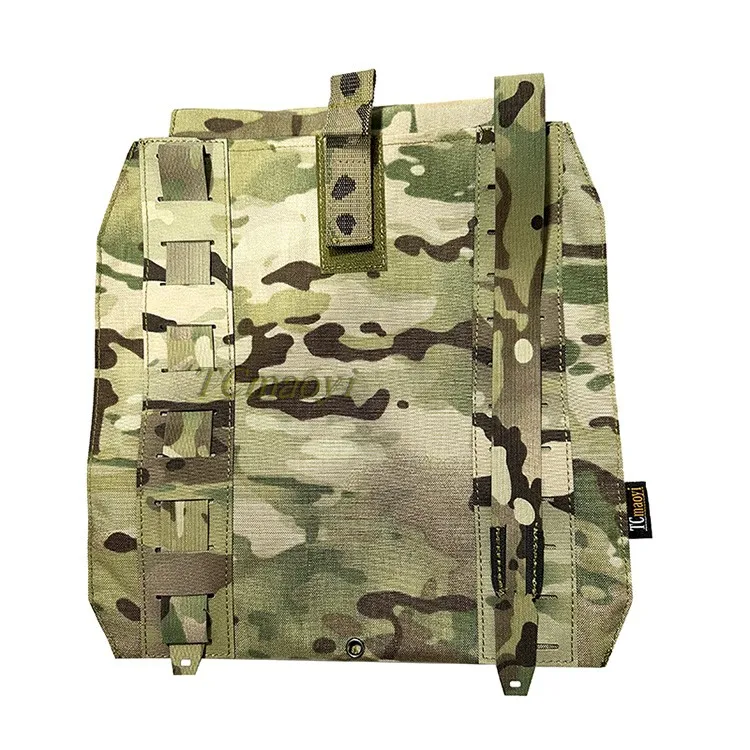 Tactical Attack Zipper BackPanel Pocket Molle Zip-On Panel for AVS