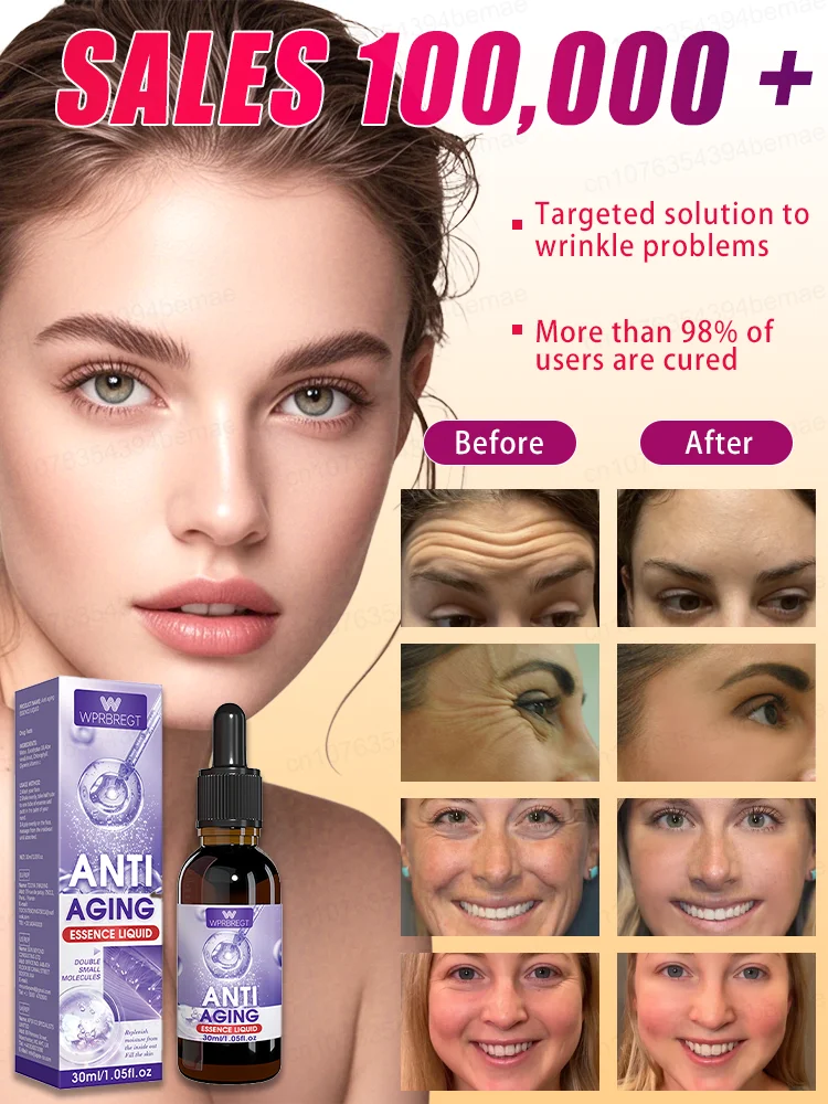 2025 Best Anti-Wrinkle Serum  - Firming Reduces Fine Lines & Deep Wrinkles - Top Rated Anti-Aging Treatment for Women & Men 4