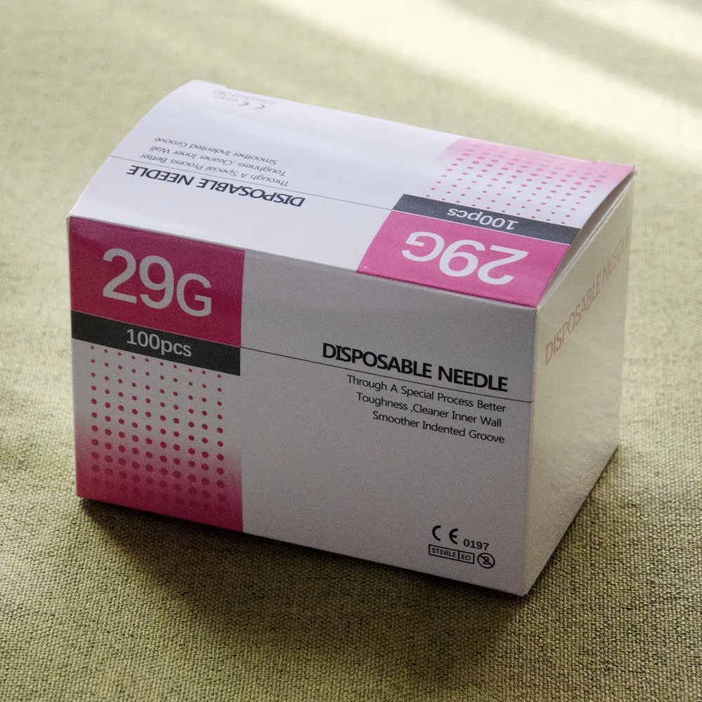 29g Needle 13mm Disposable Needle Individually Packaged Sterile Steel Tip Needle Painless Beauty Tools 4