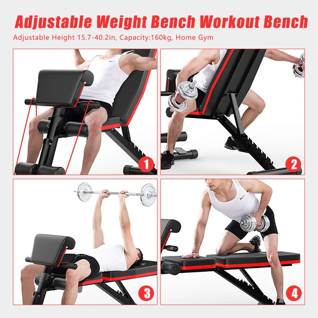 Adjustable Folding Weight Bench 4