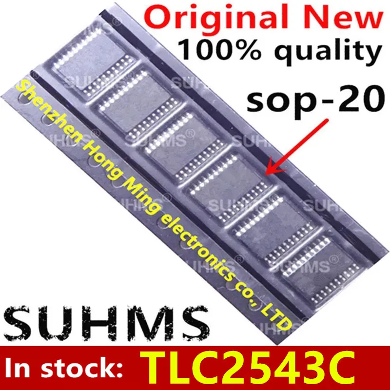 

(5-10 шт.) 100% новый набор микросхем TLC2543C TLC2543CDWR sop-20