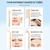 Electrode Glass Tube High Frequency Machine Neon + Argon Wand For Face Skin Spa Anti Wrinkle Acne Spots Remover Hair Frizz Care 3