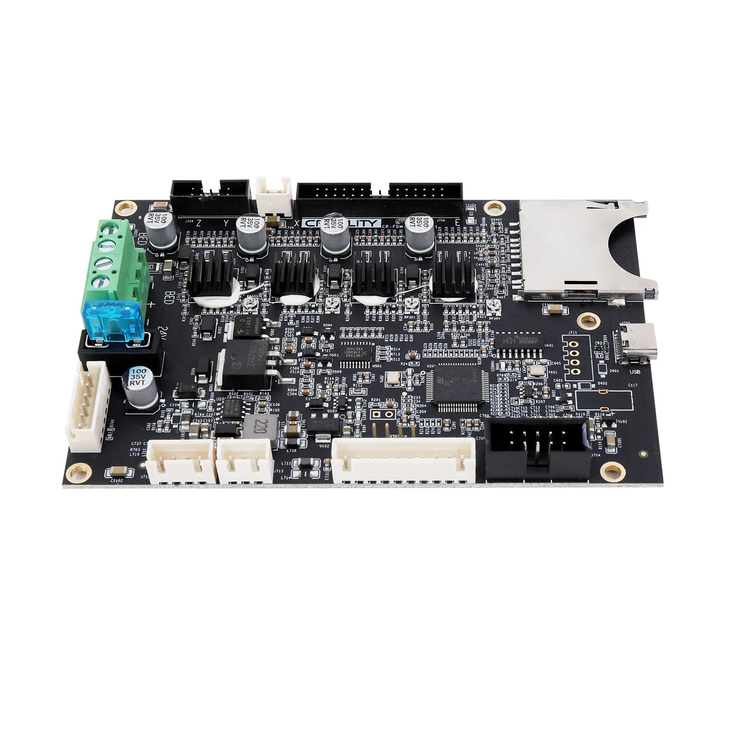 Creality-original Ender3 s1 Plus Silent Mainboard Atualização Impressão V2.4.s1.301 32 Bit Tmc2208 _ F401rct6 - Imagem 3
