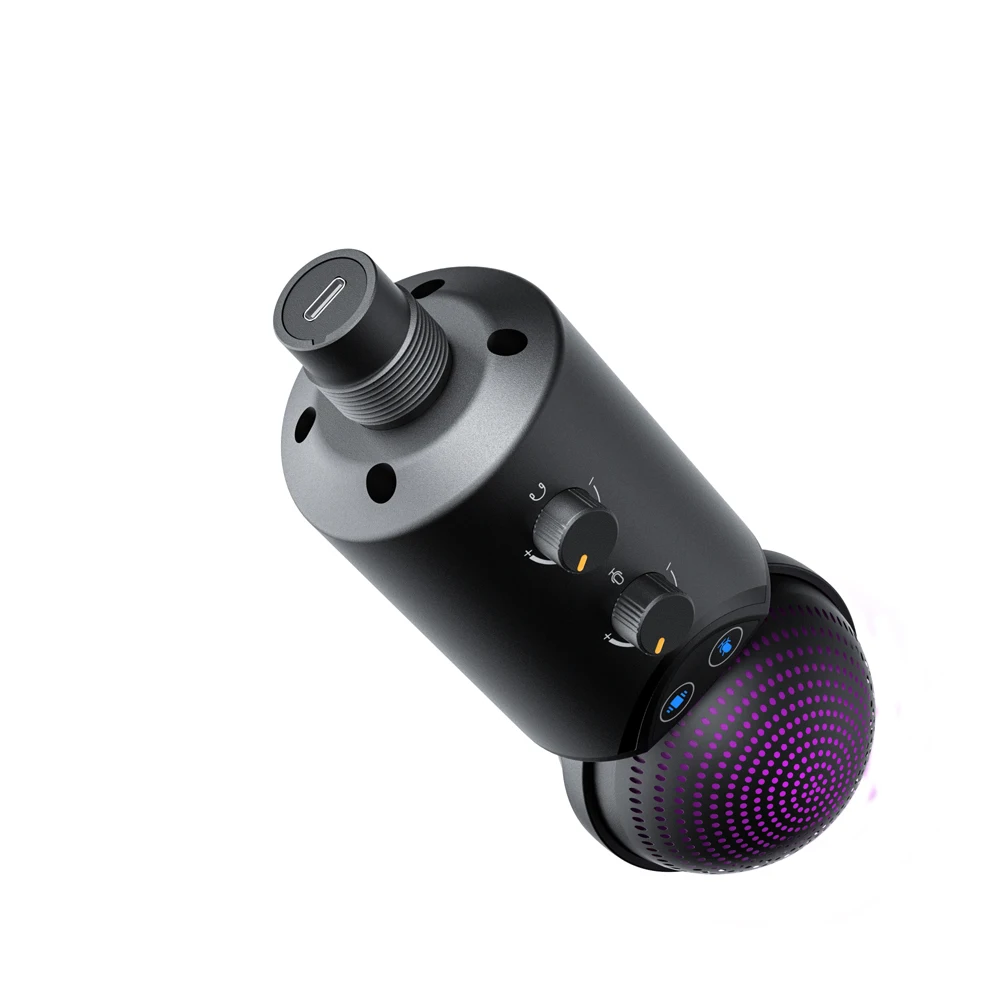 7RYMS AU02-K1 RGB Cardioid Condenser USB Microphone Kit description image 14