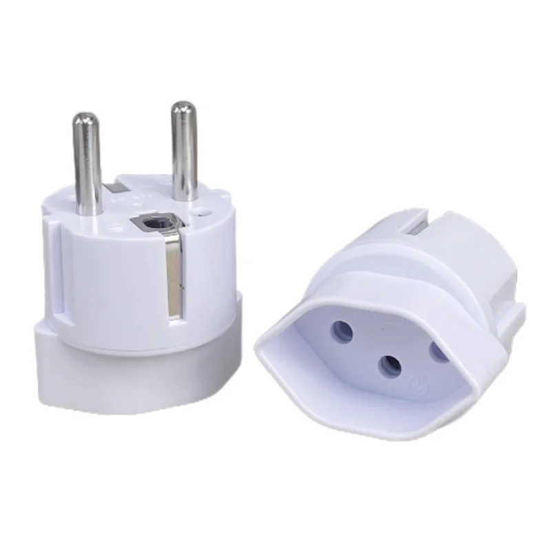 France Plug Adapter Swiss to Russia South Korea Travel Adaptor Plug Type E/F