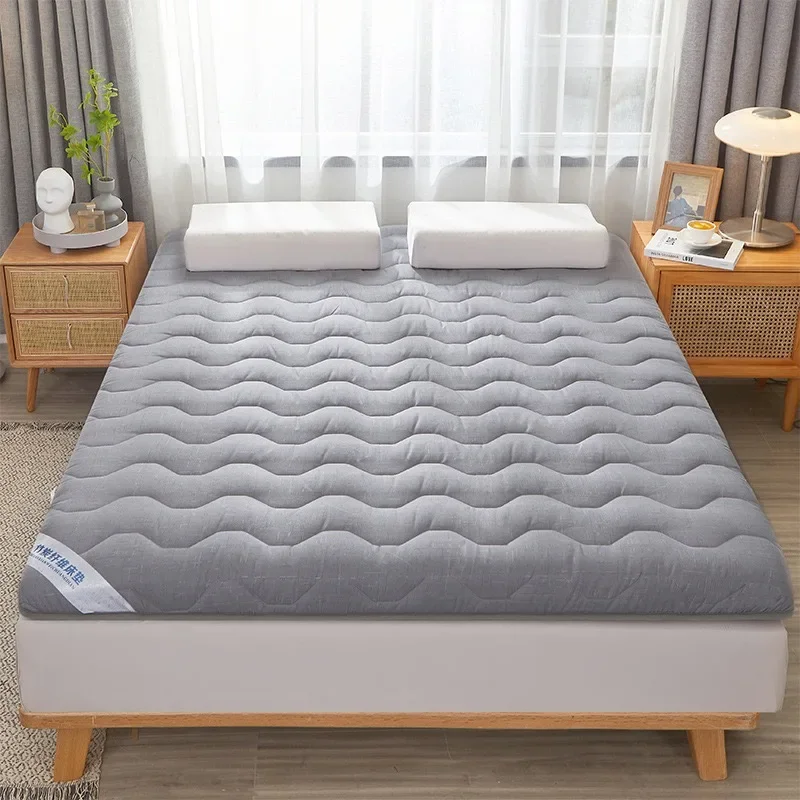 Formtheo Sleeping Hard Foam Summer Thick Bamboo Charcoal Biber Foldable Mattress Topper Made 135*190 140*200cm