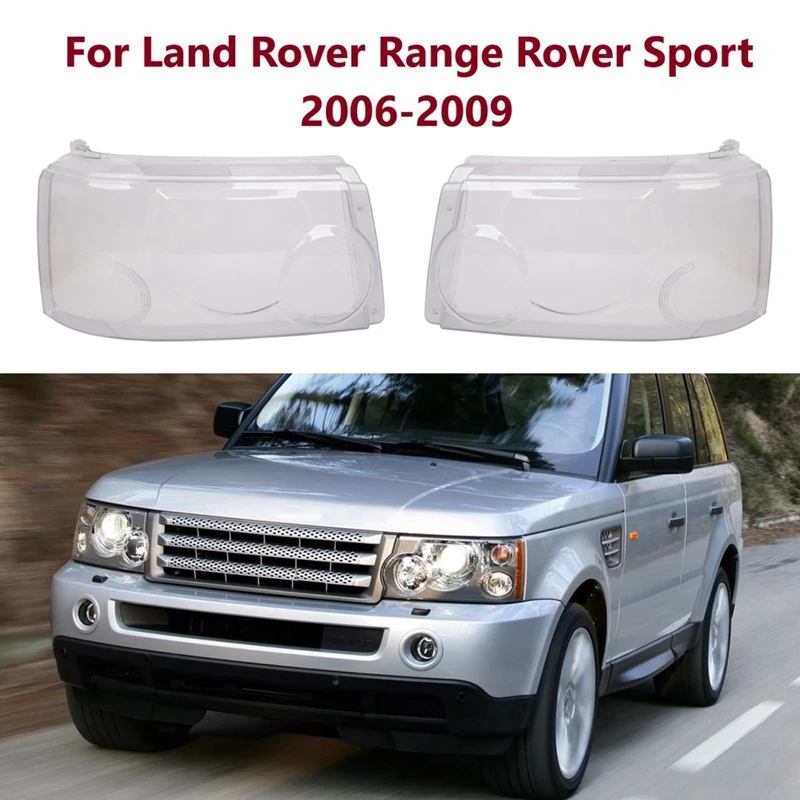 

XBC501652LZN XBC501642LZN Head Light Transparent Cover Head Light Cover Automotive Fits Range Rover Sport 2006-2009