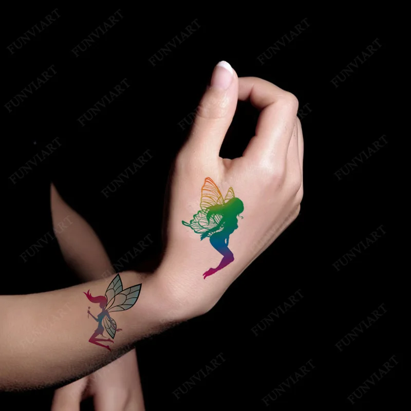 Gadget Feste Compleanno Tatuaggi Temporanei Unicorno Per Bambini - 30 Fogli Anallergici E Impermeabili Tatuaggi Lavabili Colorati