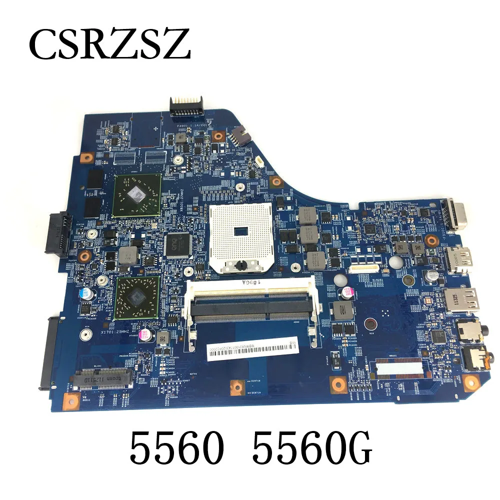 para Acer Aspire 5560 5560g Computador Portátil Placa-mãe 48.4m702.01m Mbrnx01001 Je50 sb mb 103381m com Placa Gráfica Mainboard
