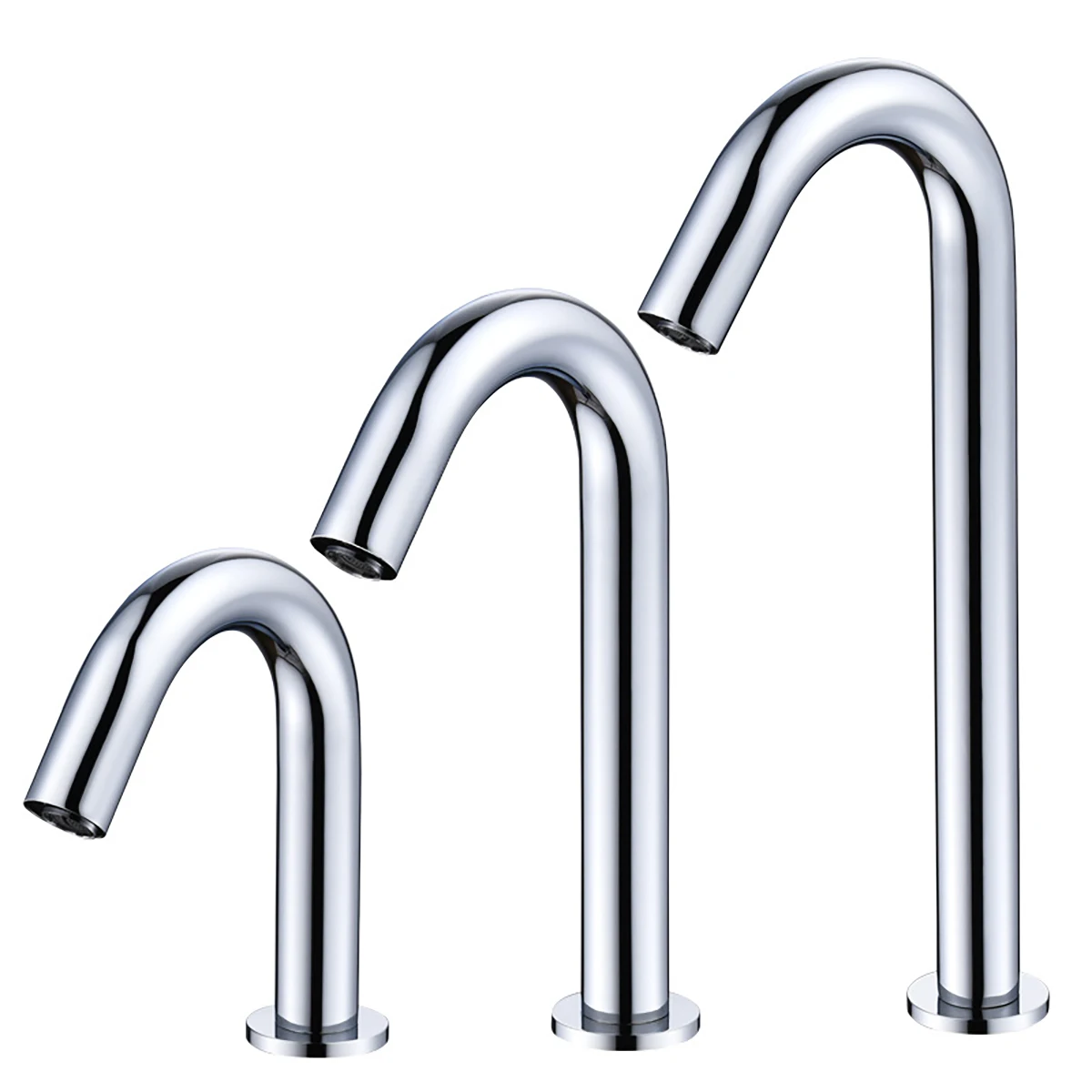 Fully automatic hot and cold sensing faucet, 304 stainless steel bend, washbasin faucet, bathroom faucet, bathroom accessories