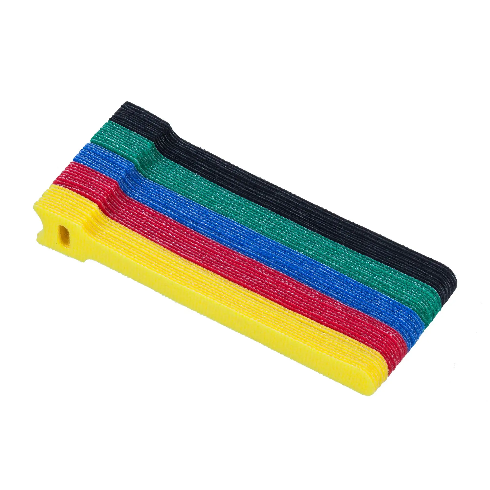Description Picture 5 of item100pcs/50pcs Releasable Cable Ties Colored Plastics Reusable Cable Ties Nylon Loop Wrap Zip Bundle Ties T-type Cable Tie Wire AA