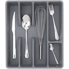 Storage Rack Organizer Box Utensil Organizer Cutlery Organizer Tray Plastic Flatware Organizers 1