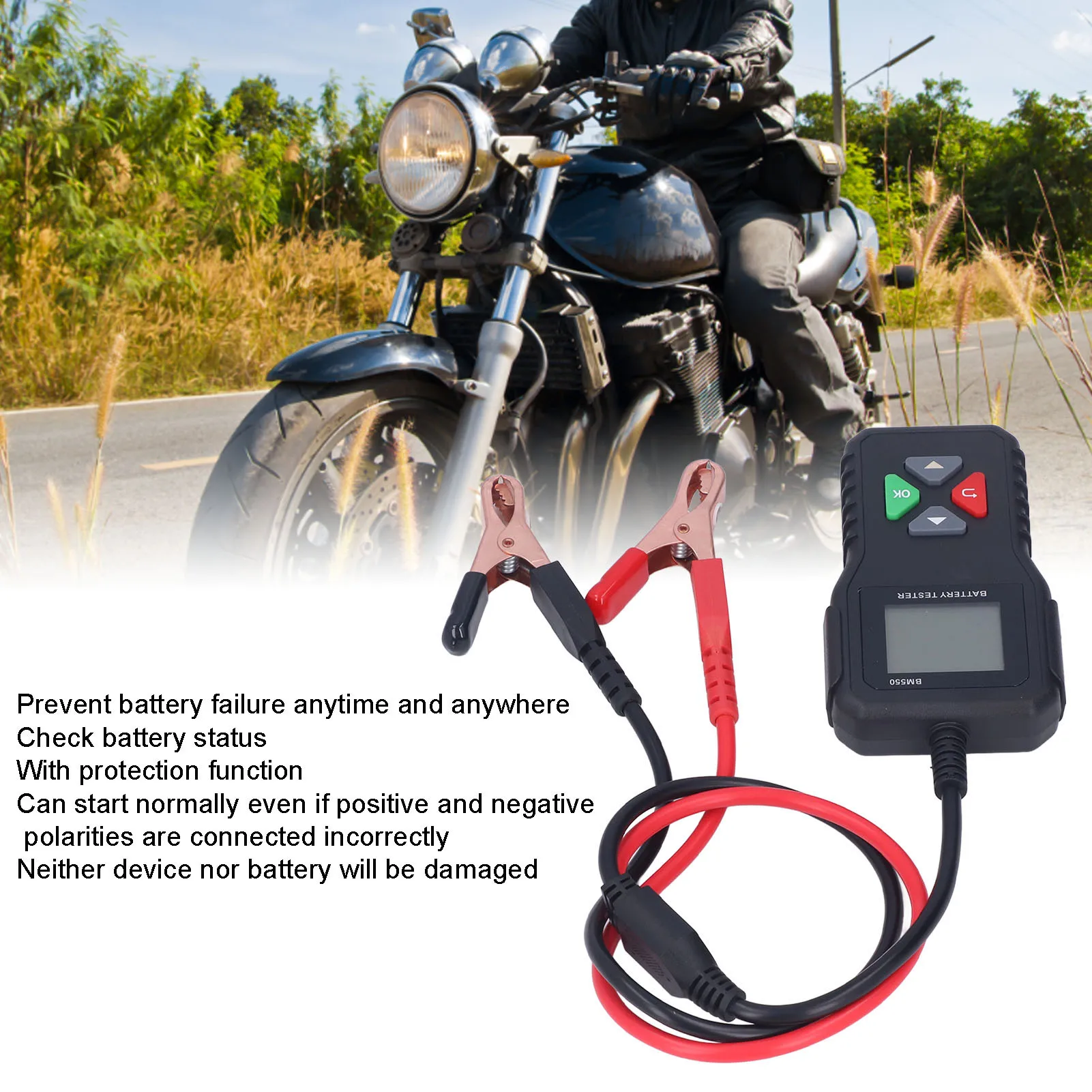 Professional 3-in-1 Automotive Battery Analyzer