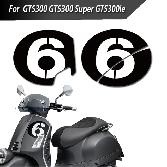 No. 6 - 7 Motorcycle Sticker Decals Decoration Waterproof For Vespa SEI  GIORNI II EDITION 300 - AliExpress