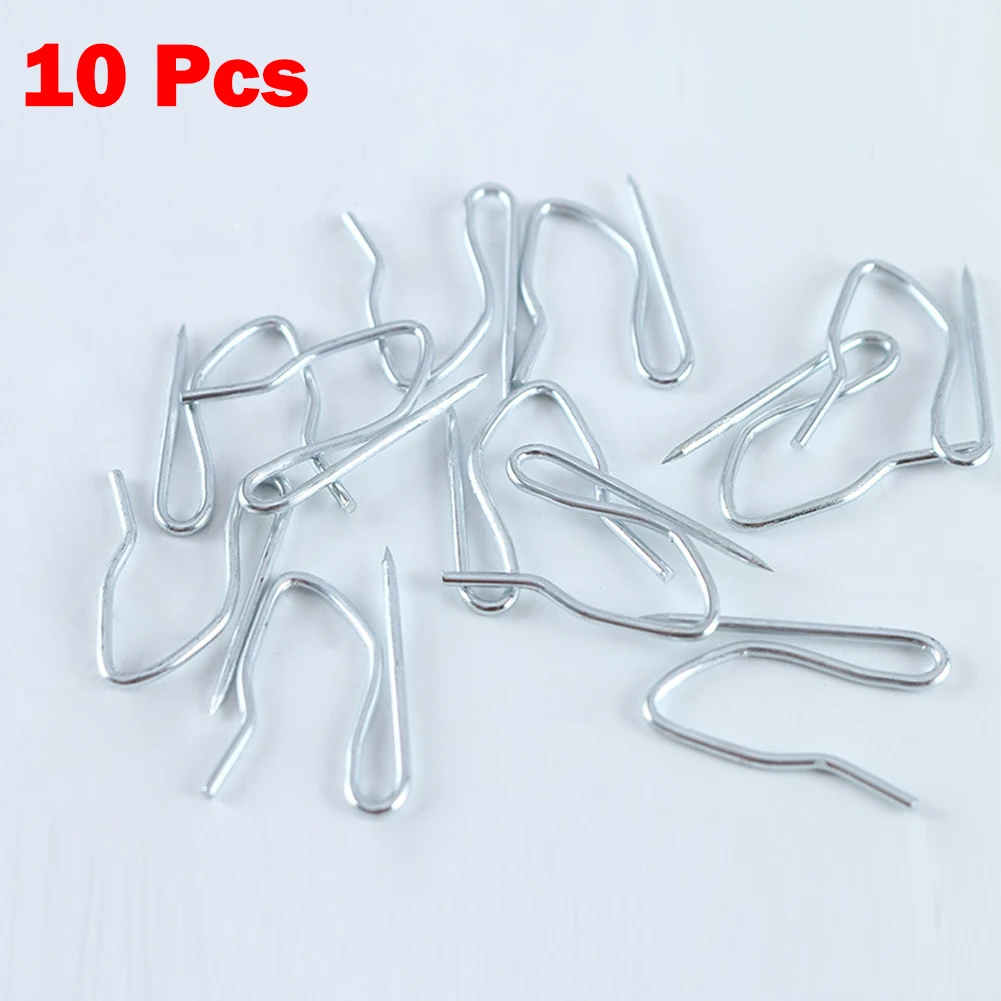 Set of Metal Curtain Hooks for Window Treatments - Home Hardware Accessories