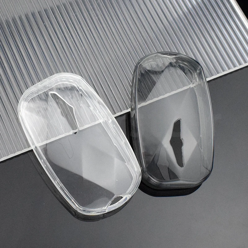 Car Transparent TPU Key Case Cover For Hyundai Genesis G90 G70 G80 EQ900 GV60