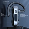Single Ear Wireless Headset Driving HeadPhones Business Noise Cancelling Headset Sports Earhook Earphones Long Battery Life 6