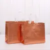 New Solid Color Non-woven Fabric Shopping Bag Reusable Practical Gift Packing Bag Birthday Party Shoe Bag 2