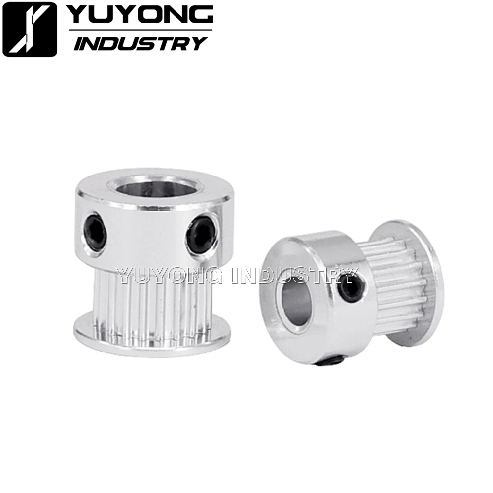 

5pcs/lot High accurate 16 teeth GT2(2mm) aluminum timing belt pulley for automation projects on DIY 3d printer kits
