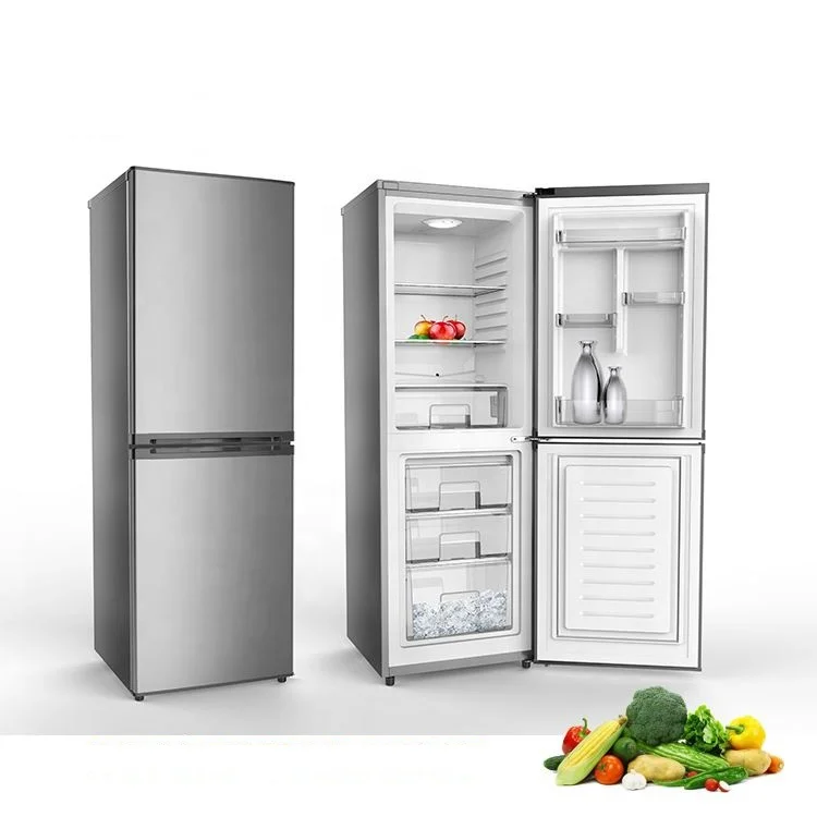 225L Defrost Double Door Scrap Free Refrigerator Boxes Domestic Home