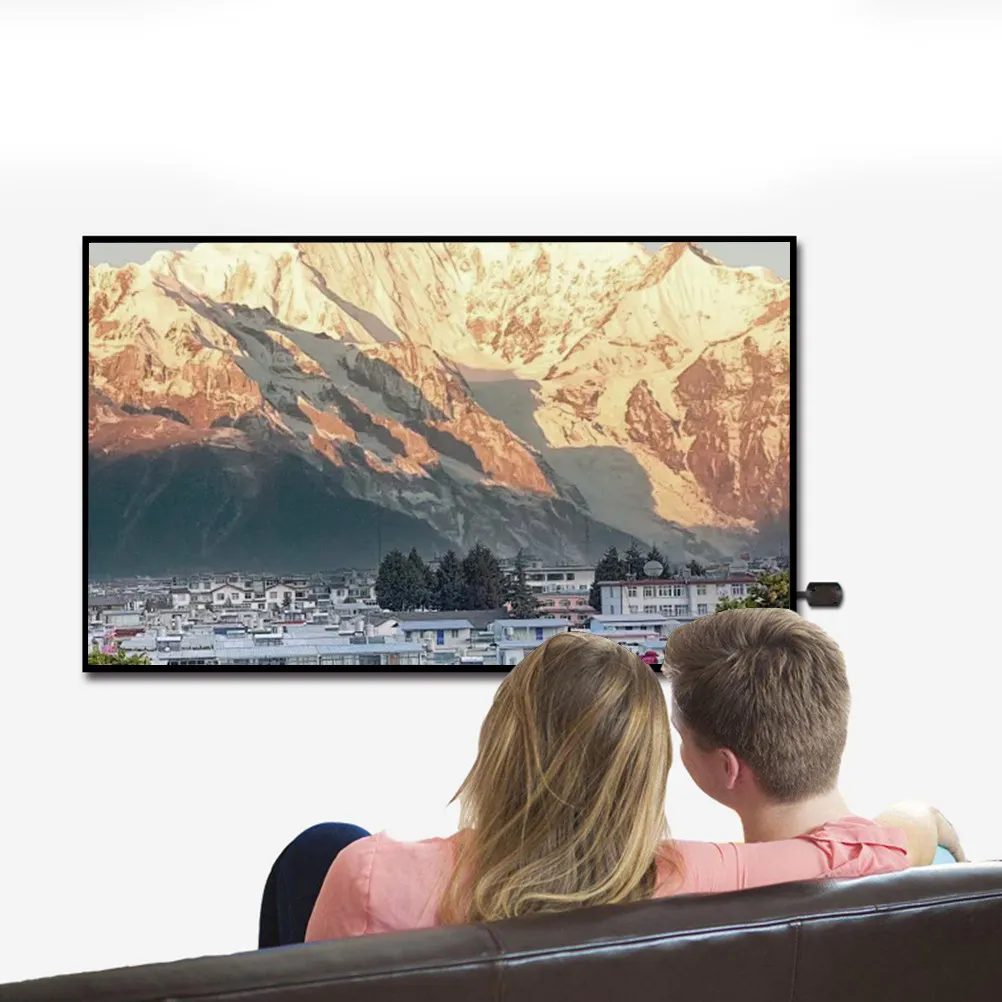 동글 컴팩트 블랙 WiFi 디스플레이 동글 어댑터 Miracast 무선 스크린 미러링