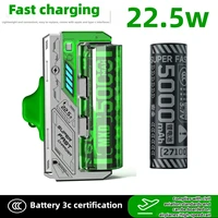 Replaceable Battery Pack 20000mAh 22.5W Fast Charging External Battery Two-way Quick Charge for IPhone Samsung Xiaomi