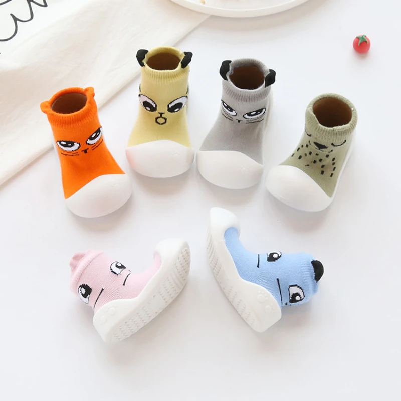 Baby Boys Girls Shoes Newborn Indoor Anti slip Floor Socks Infant Soft