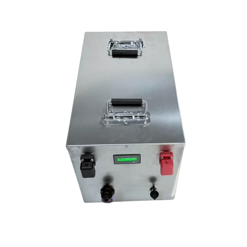 SK 72V 40Ah Portable Power Pack with Bluetooth Monitoring and Charger