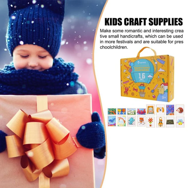 Arts And Crafts For Kids Ages 3-5 Arts And Crafts For Kids Creative  Characters Kit Includes Instruction Great Craft Project For - AliExpress