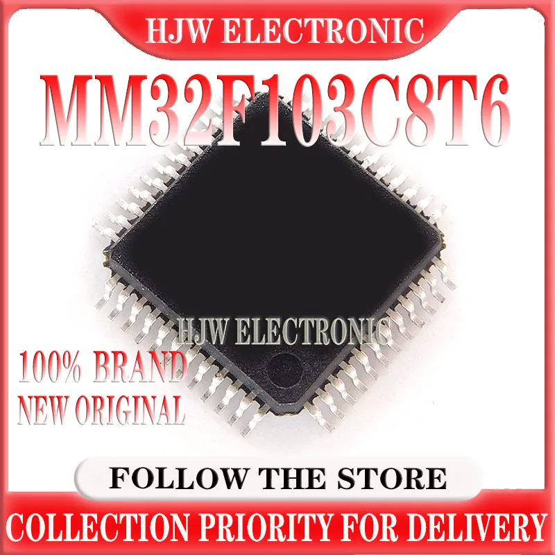 

10-100pcs/lot Original New MM32F103C8T6 LQFP-48 ARM Cortex-M3 32-MCU