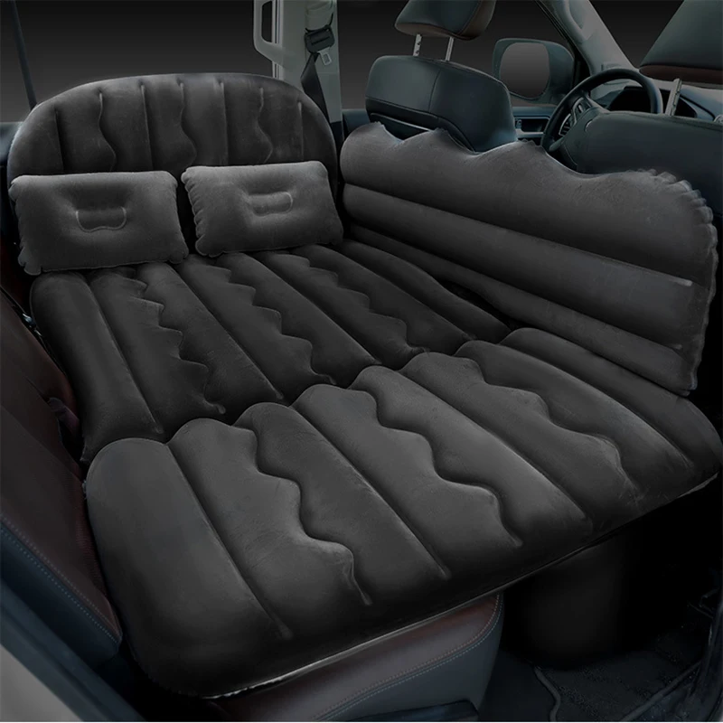 Bymaocar car inflatable bed multifunctional outdoor inflatable mattress car travel bed supplies