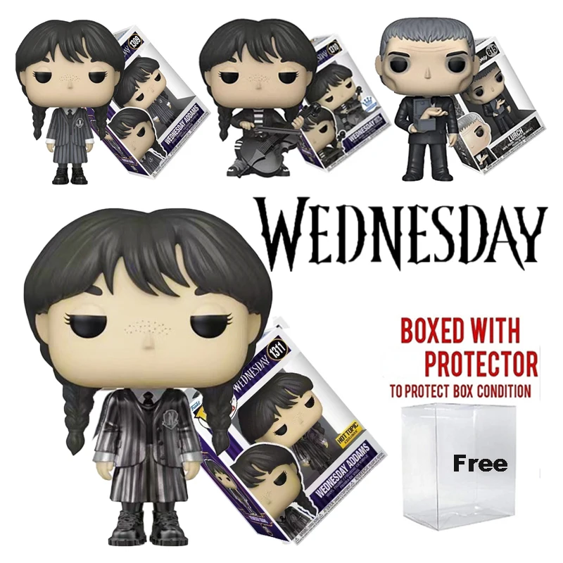 Funko Pop Wednesday Addams Anime Figure Adams Action Figures Model