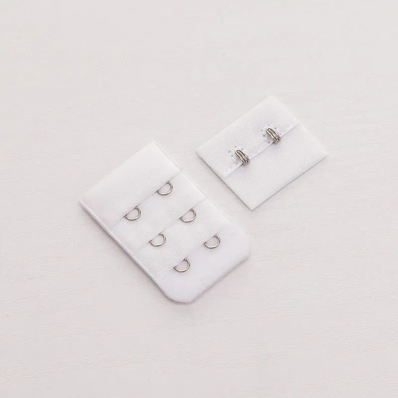 Three-row Two-button Matching Female and Female Buckle Stainless Steel Bra Back Buckle 3-row 2-button Pair of Underwear Hooks