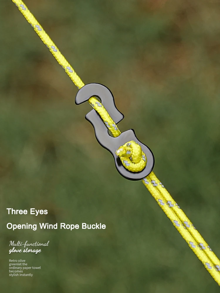 Camping Tent Cord Wind Rope Buckle Aluminum S-Type Tensioners Fastener 10pcs camping tent fasteners tent rope tightener camping cord buckles camping rope buckle