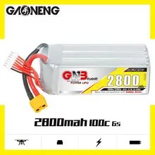  GNB 2800mAh 100C 3S/4S/6S RC Airplane FPV Ducted Fixed Wing Lithium Battery 