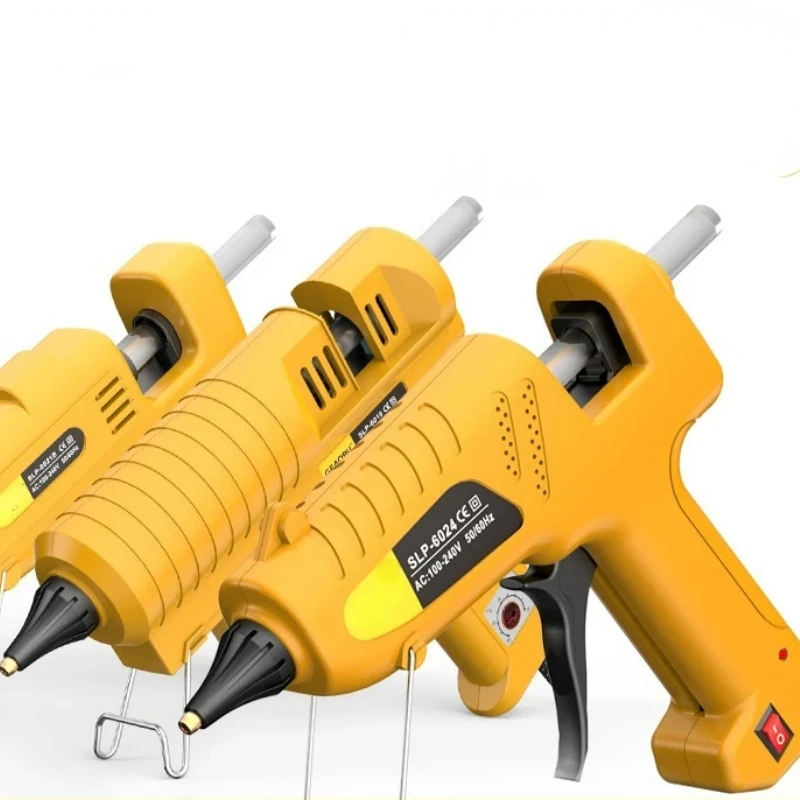 100W/150W/200W Professional Hot Melt Glue Gun Copper Nozzle Adjustable Temperature use 11mm Glue Sticks Household DIY Tools 2