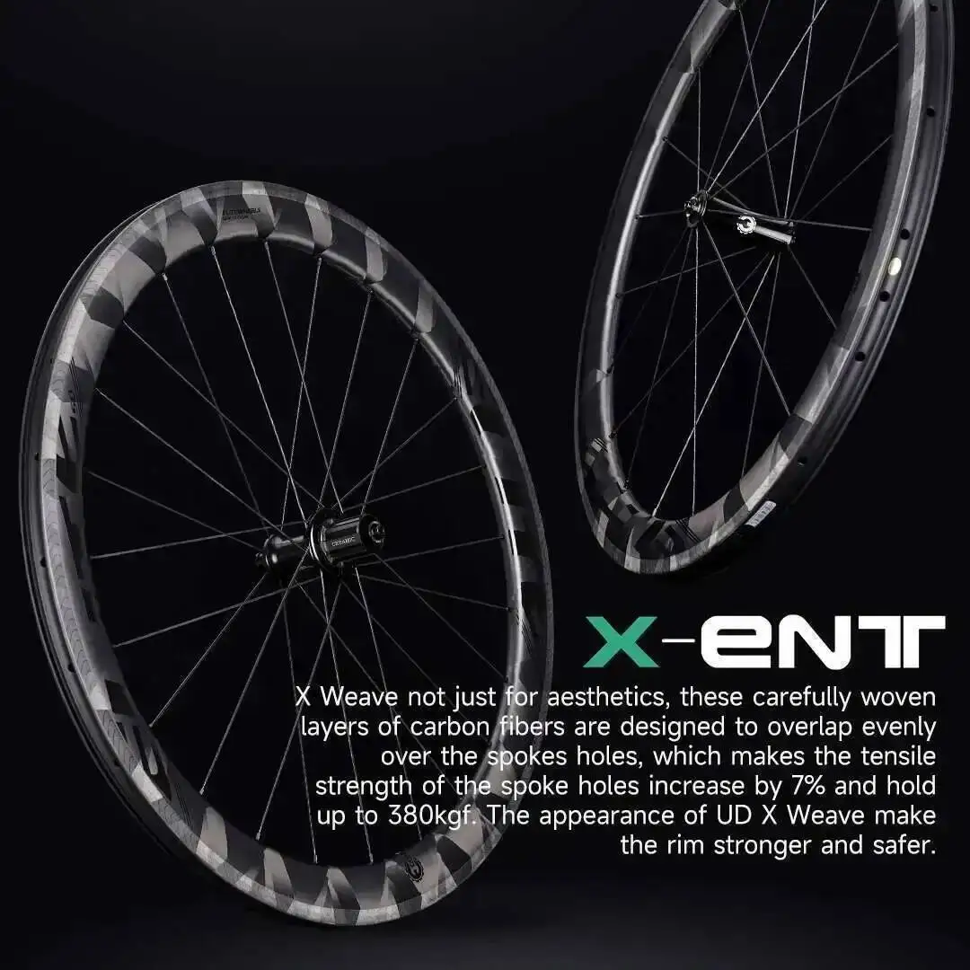 ELITEWHEELS 700c Nuovo Prodotto Bici da Strada Set di Ruote in