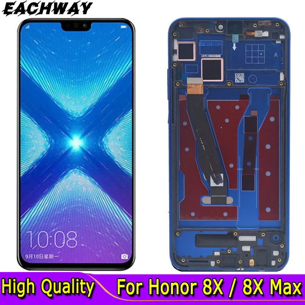 For Huawei Honor 8x Lcd Display Touch Screen Digitizer Jsn L22 L21 For