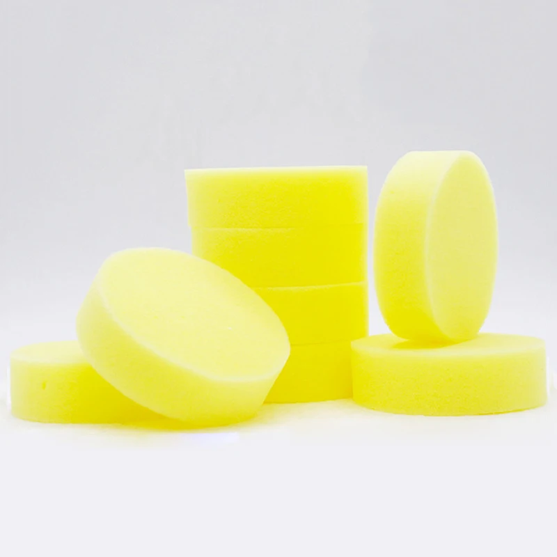 1/2/3PCS Shoes Shine Sponge Waxing Polishing Sponge Coat Brush Car Seat Cleaning Wipe Home Furniture Brush Kitchen Foaming Clean 6