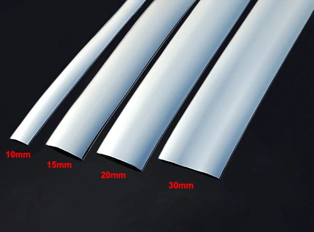 Strisce Cromate Auto Adesive - Decorazione Paraurti E Portiere, Argento, 10mm X 5m, Flessibili E Universali - Foto 5