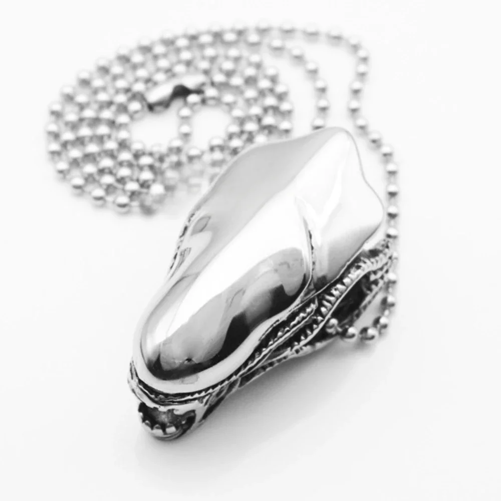 

CHUANGCHENG Punk Rock Hip-hop Heteromorphic Men's Personalized Stainless Steel Pendant Necklace