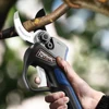 Cordless Electric Pruning Shears 28mm Electric Pruner Garden Scissors Tools Rechargeable Battery Pruning Shears Garden Tool 5