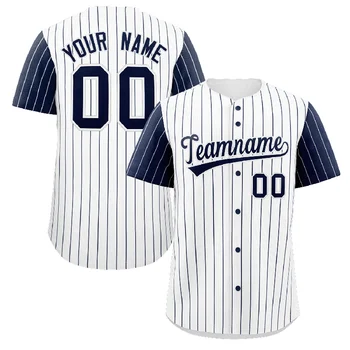 Maglie da baseball personalizzate Sublimazione stampata tinta unita Hip Hop Camicia abbottonata alla moda Abbigliamento sportivo Maglie da donna da uomo Logo personalizzato