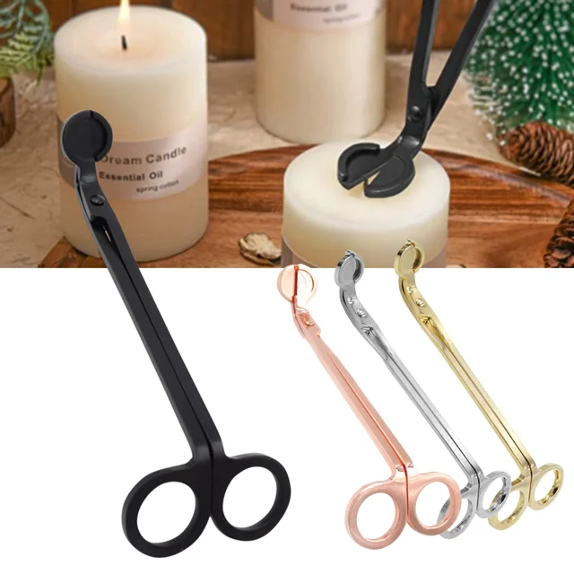 Candle Scissors Wick Scissors Stainless Steel Candle Cutter